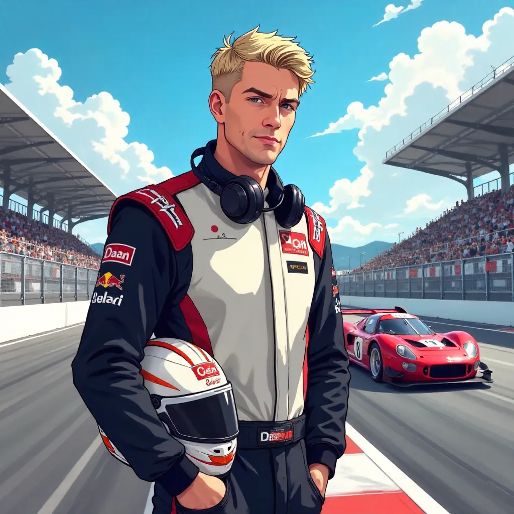 Anime Pro Racer at the Track