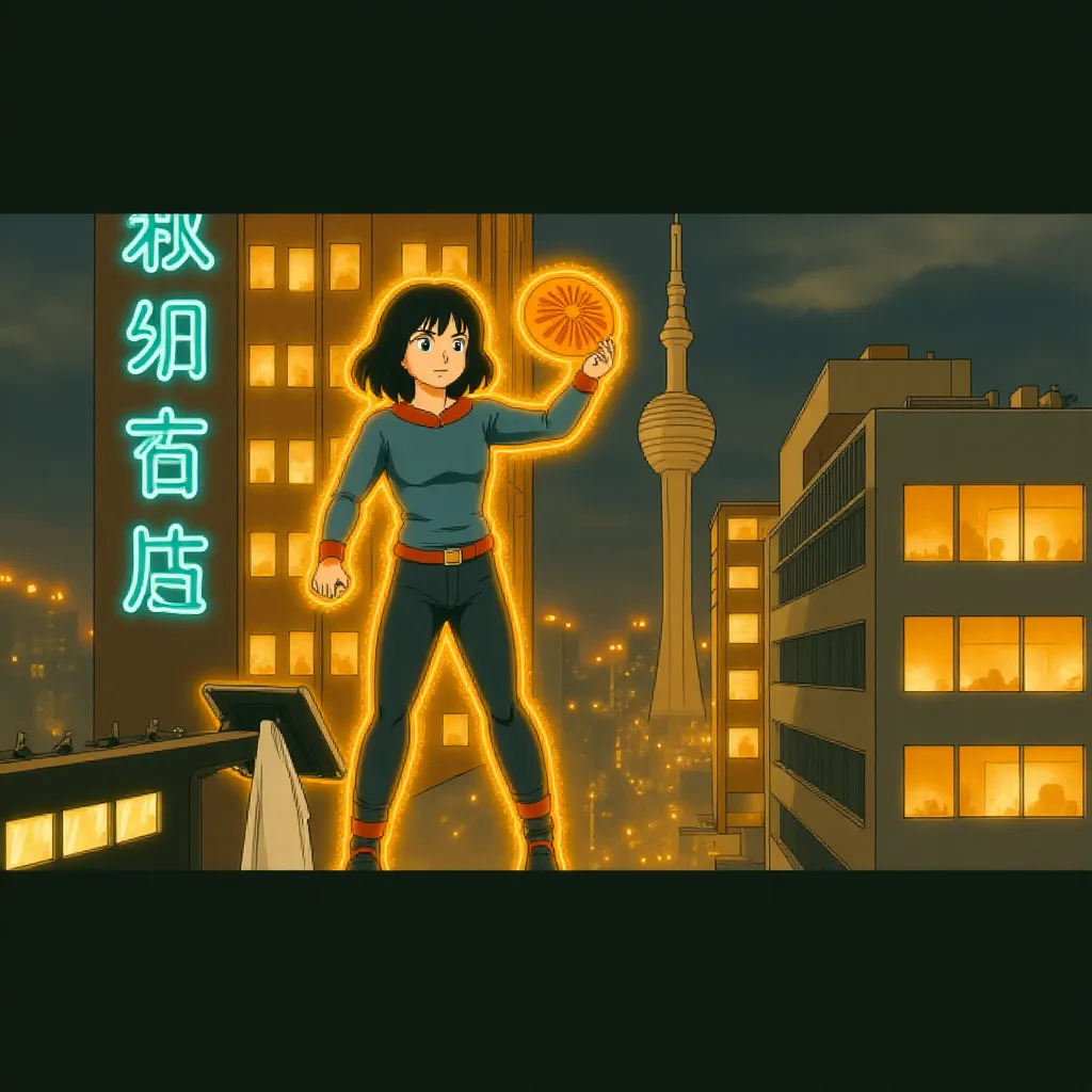 Chris Evans in Fantastic Four: Rise of the Silver Surfer (2007) - Anime style