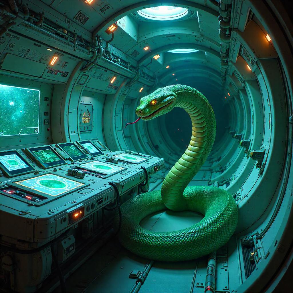 Serpent Aboard the Starship: Concept Art