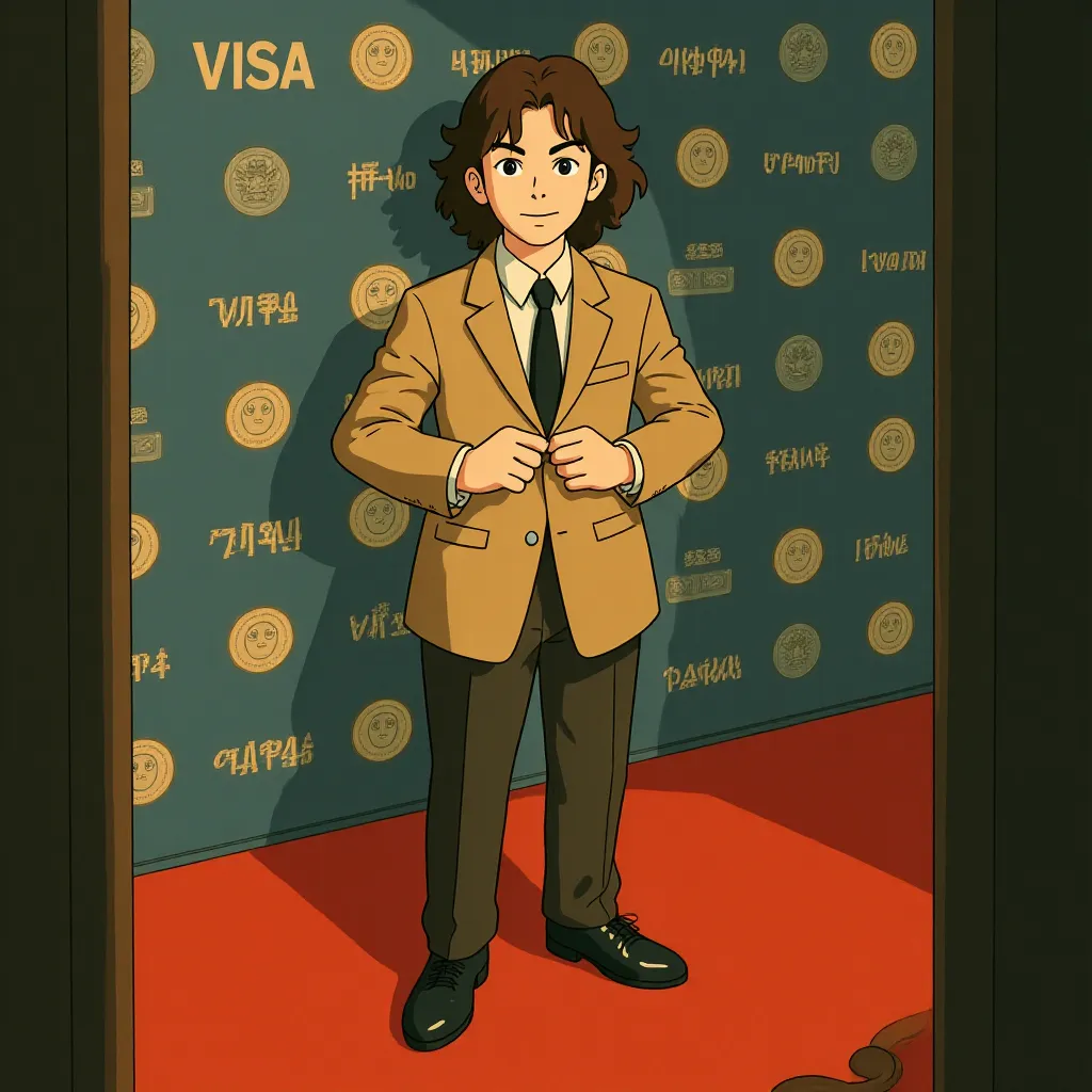 Carlos Diehz in Conclave (2024) - Ghibli style