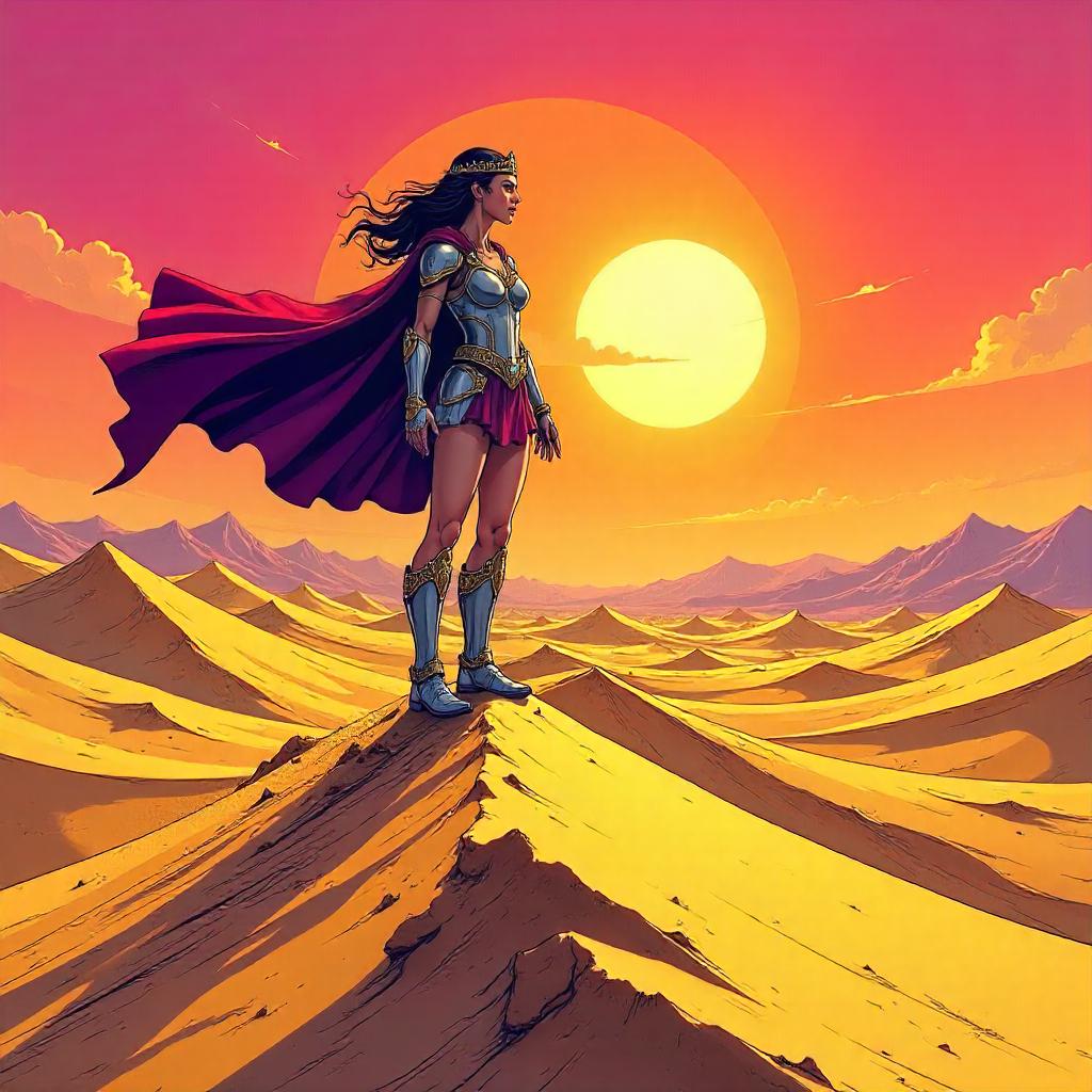 Desert Princess: Comic Dune Adventure