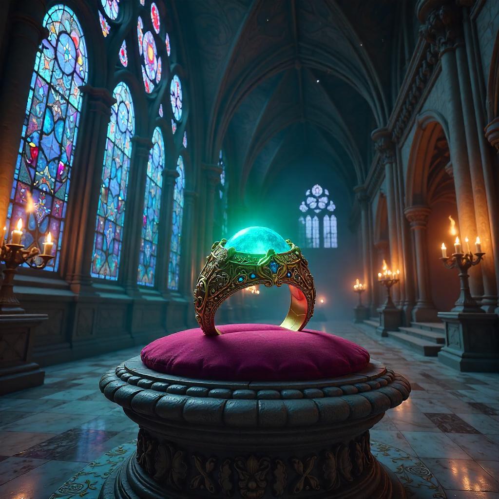 The Enchanted Ring in the Castle of Nightfall