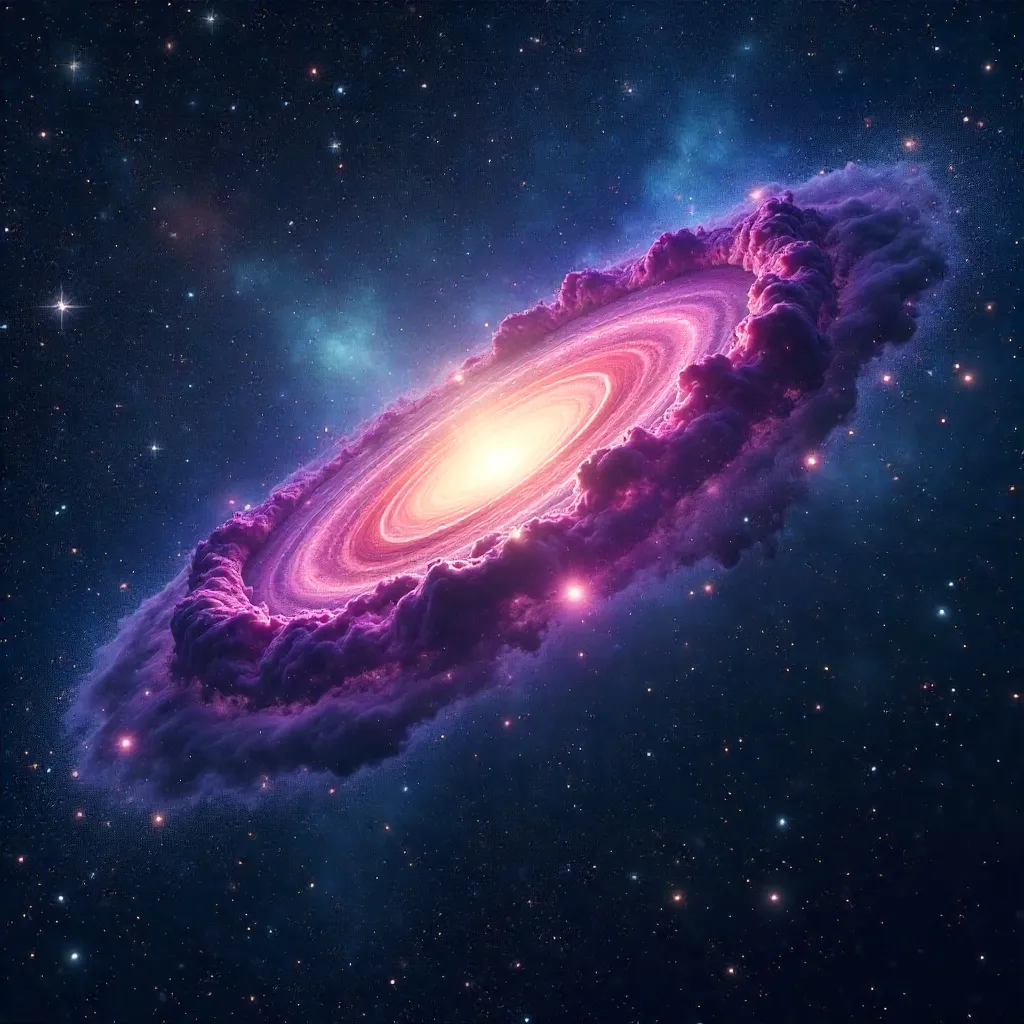 Nebula's Majestic Starry Night in Deep Space