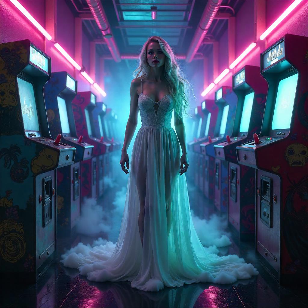 Banshee in the Neon Arcade