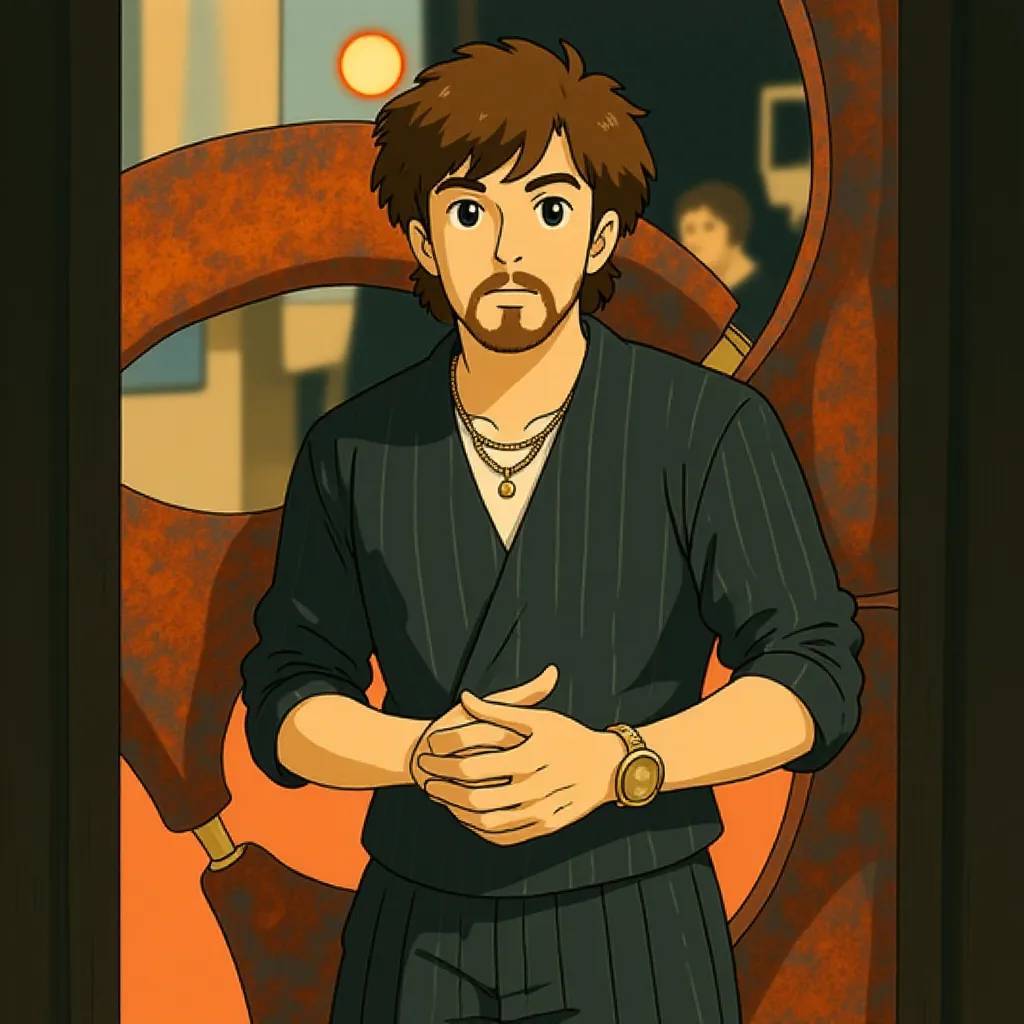 Aaron Taylor-Johnson at an event for 28 Years Later (2025) - Ghibli style
