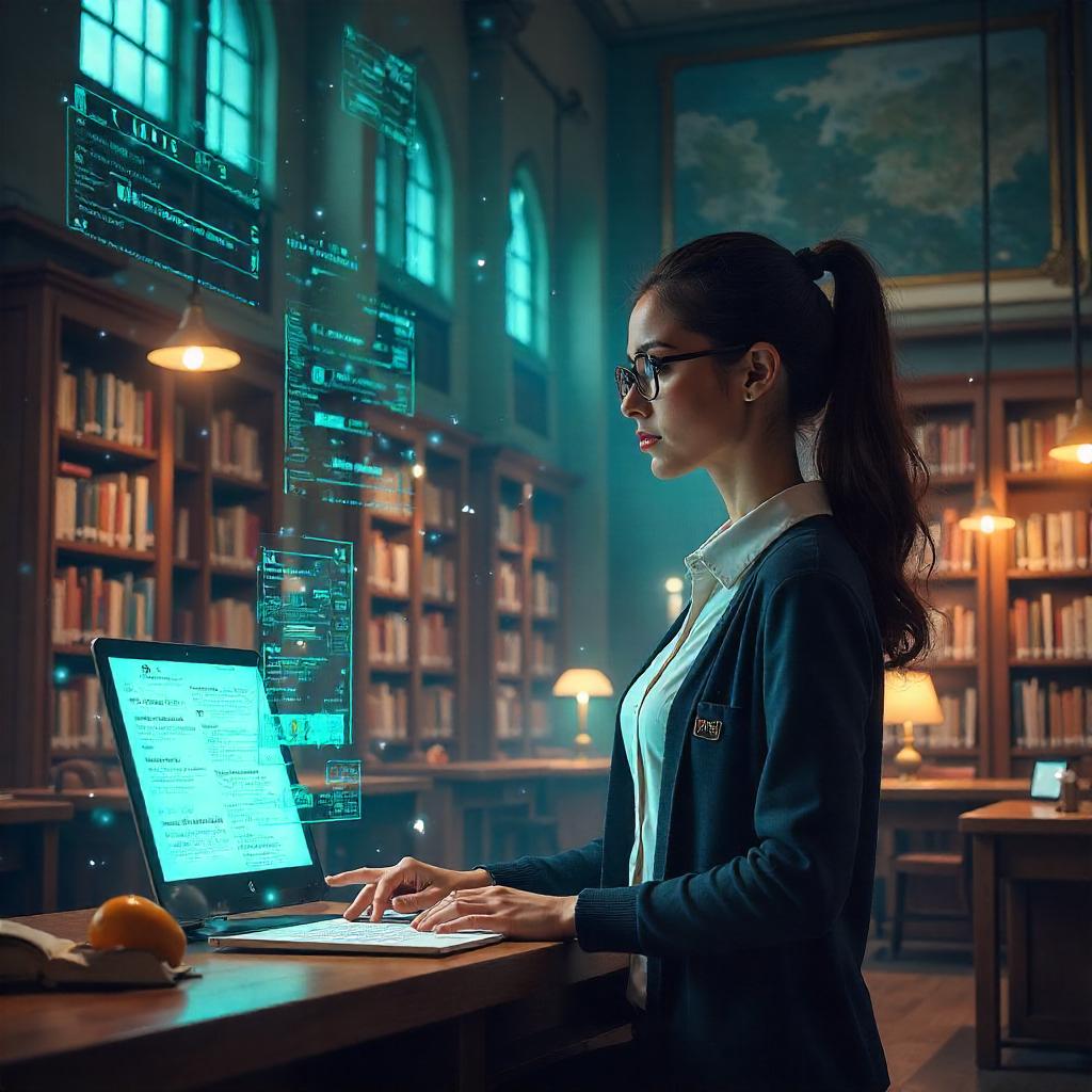 Digital Librarian in a University Library