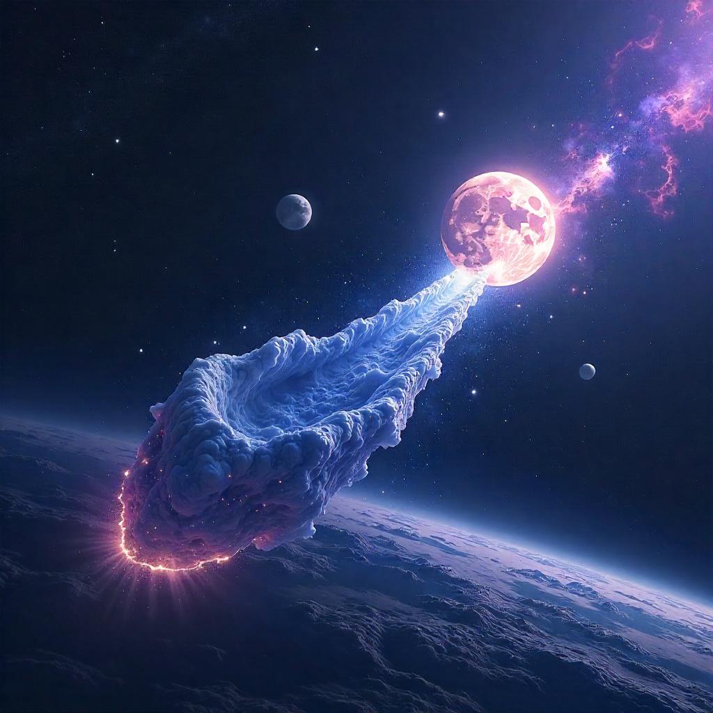 Moonbound on a Comet: Concept Art