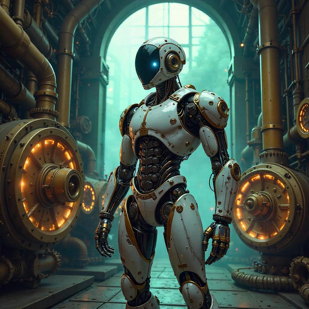 Cyborg in a Steam Engine: Anime Steampunk