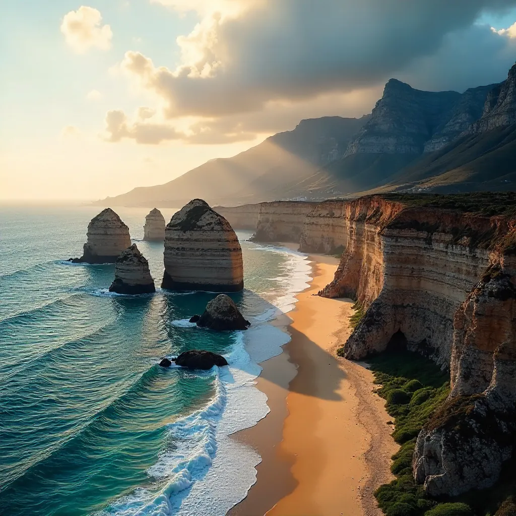 Breathtaking Twelve Apostles View over Cape Town