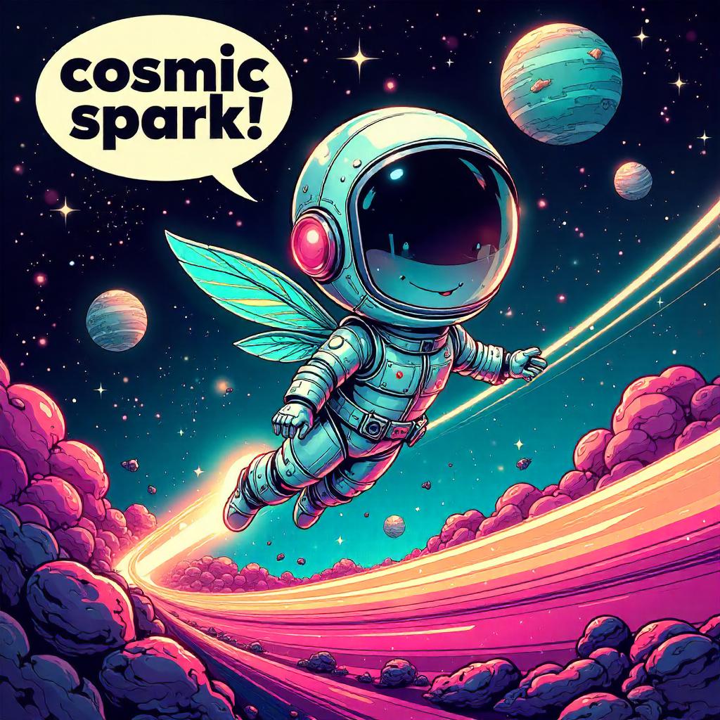 Cosmic Sprite: A Space Comics Splash