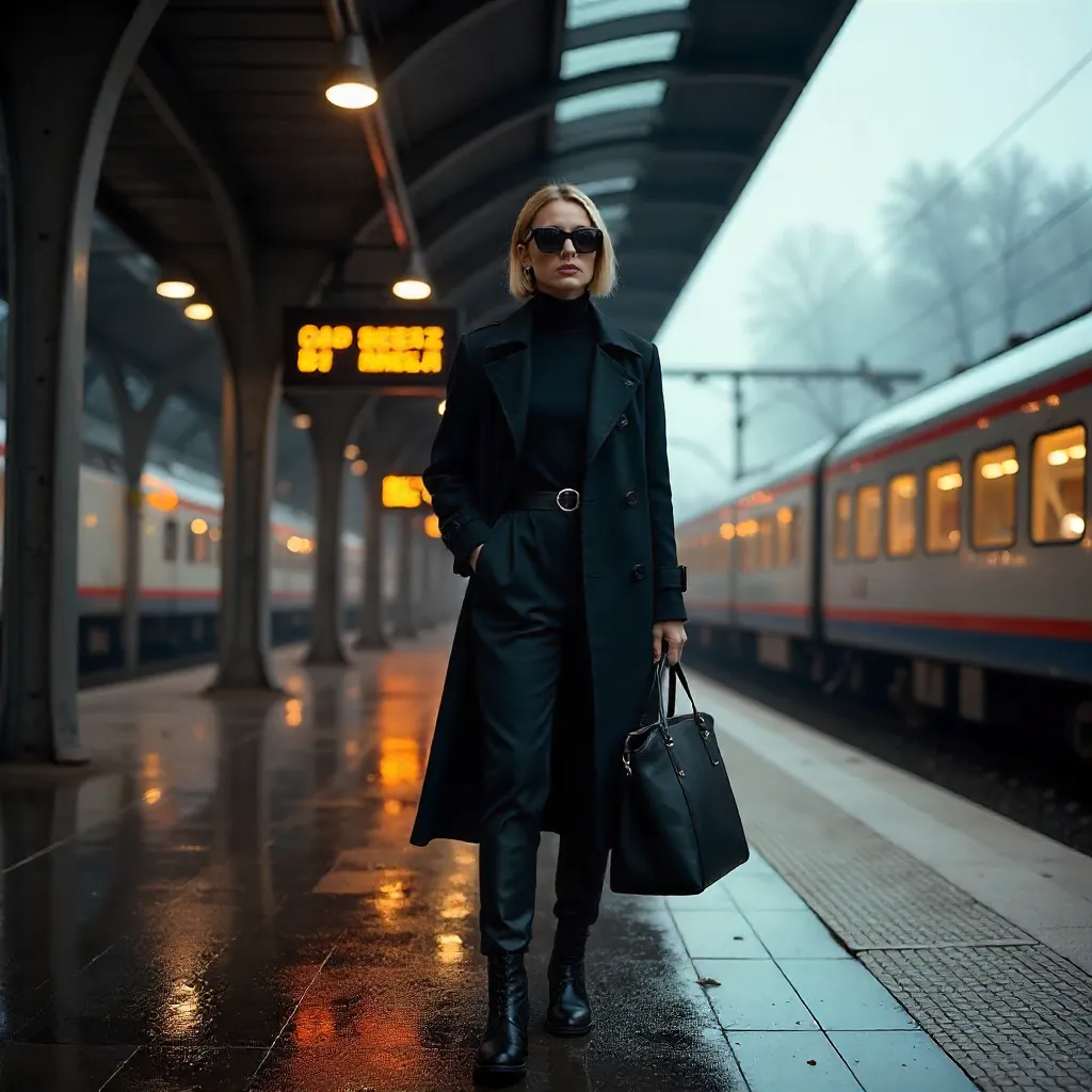 Urban Noir at Hamburg Hauptbahnhof