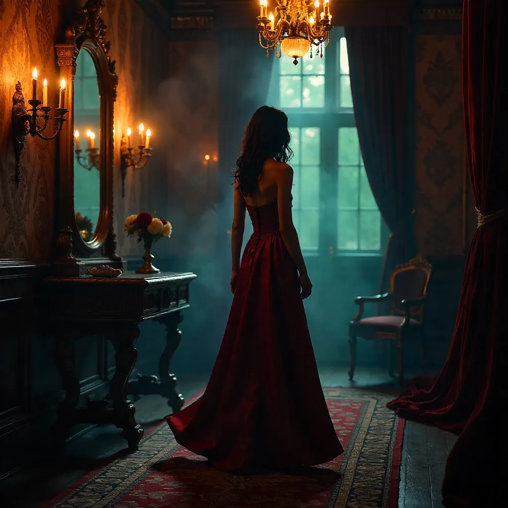 Whispers in the Dimly Lit Velvet Room