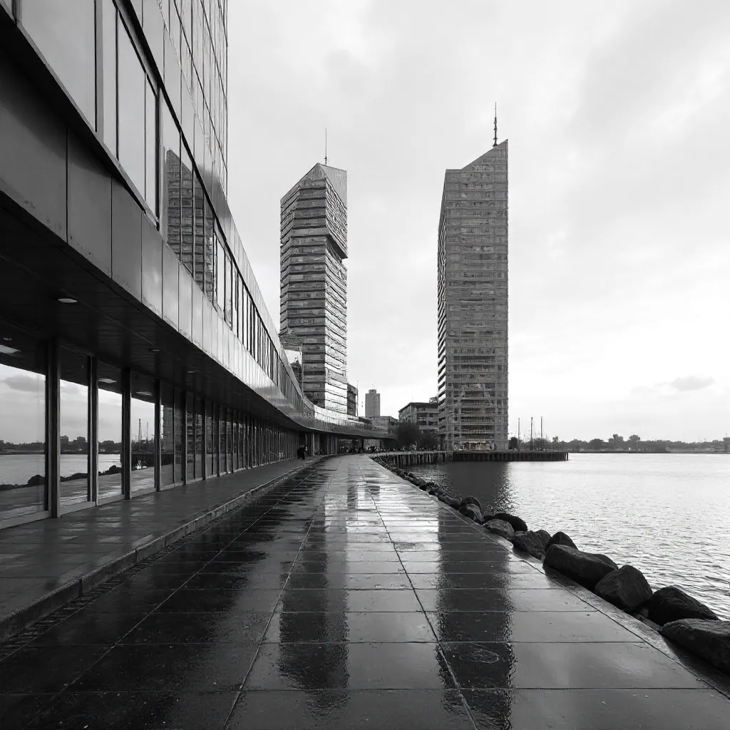 Monochrome Malmö: Modern Architecture