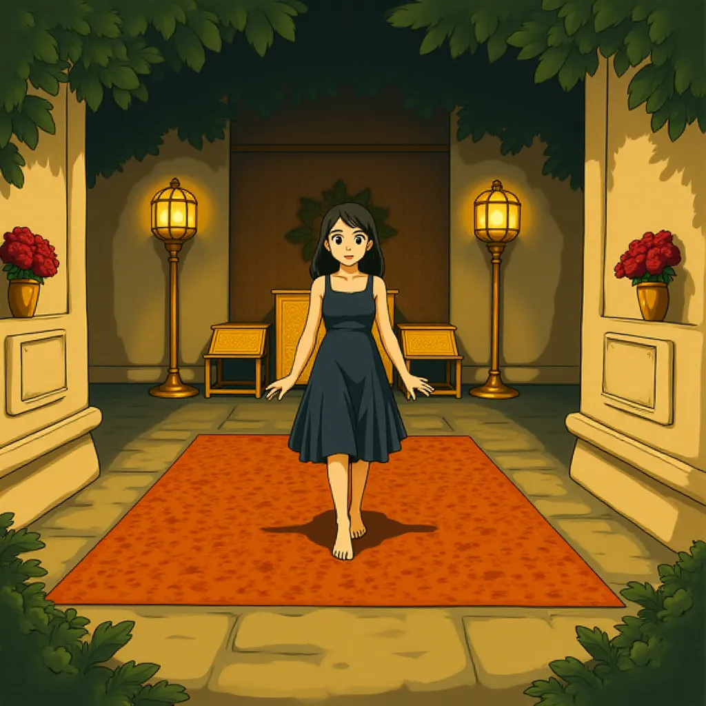 Millie Bobby Brown in Damsel (2024) - Anime style