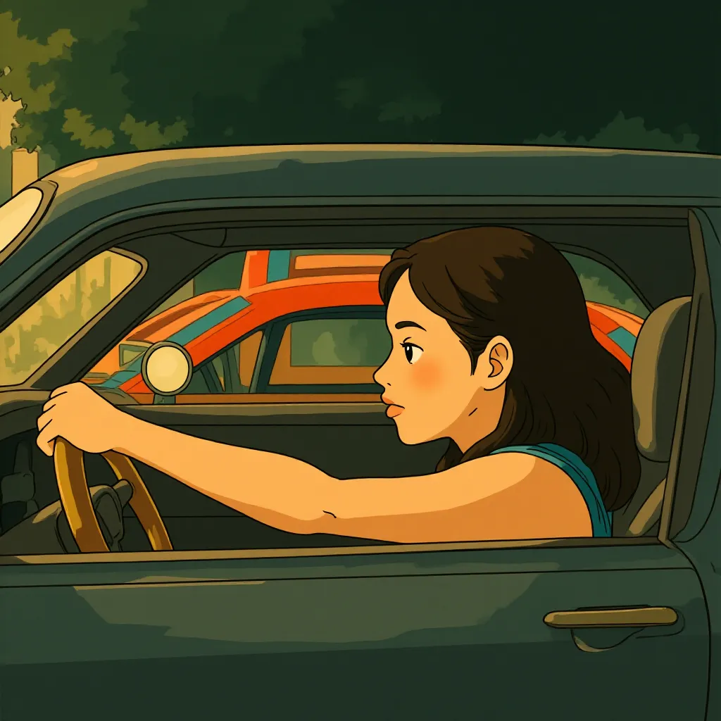 Michelle Rodriguez in Furious 7 (2015) - Anime style