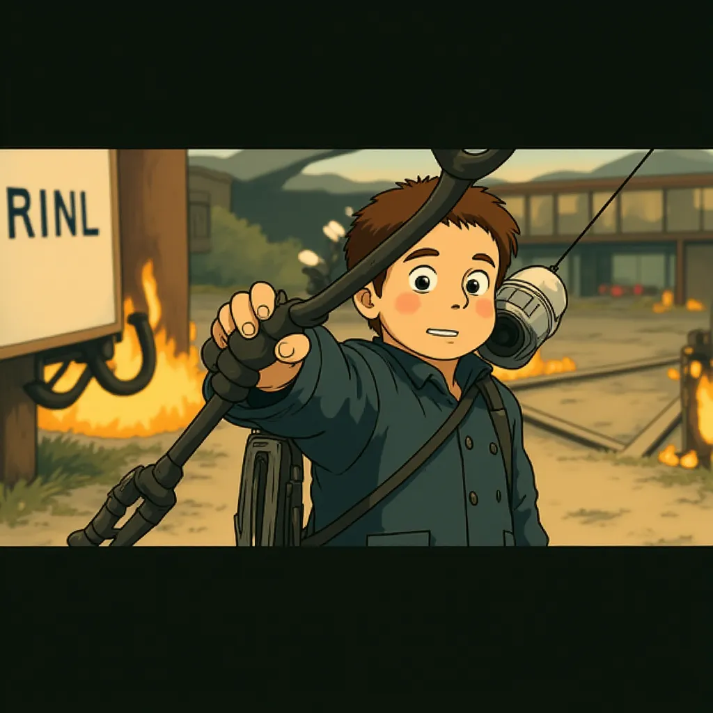Jeremy Renner in Captain America: Civil War (2016) - Anime style