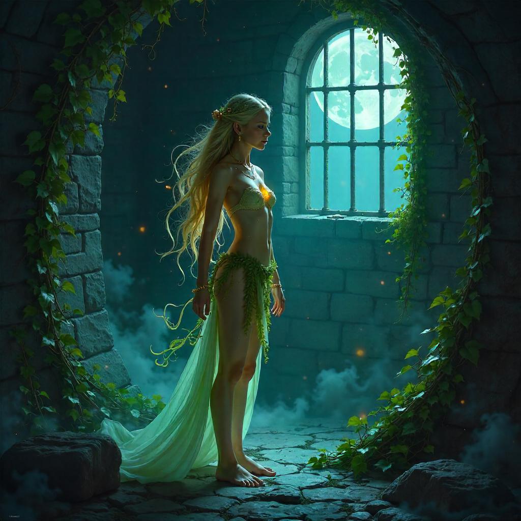 Nymph in the Iron Prison — Concept Art