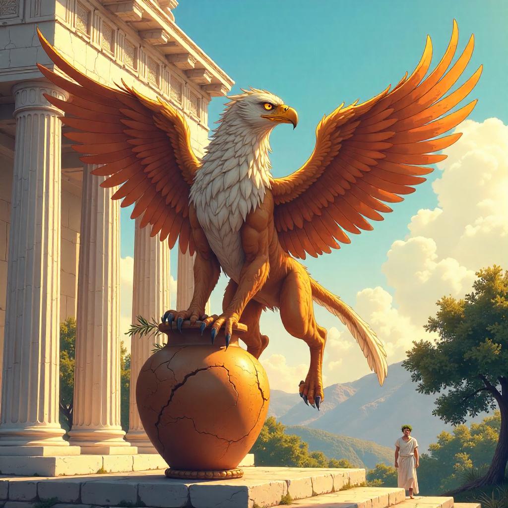 Griffin of the Aegean: Anime Style in Ancient Greece