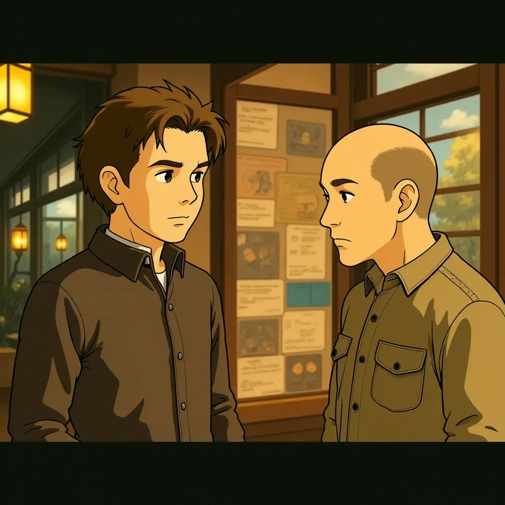 Bradley Cooper and Andrew Howard in Limitless (2011) - Anime style