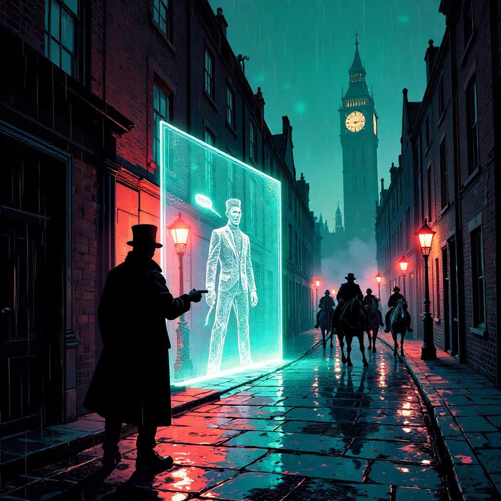 Hologram Over Fog: Victorian London in Comics