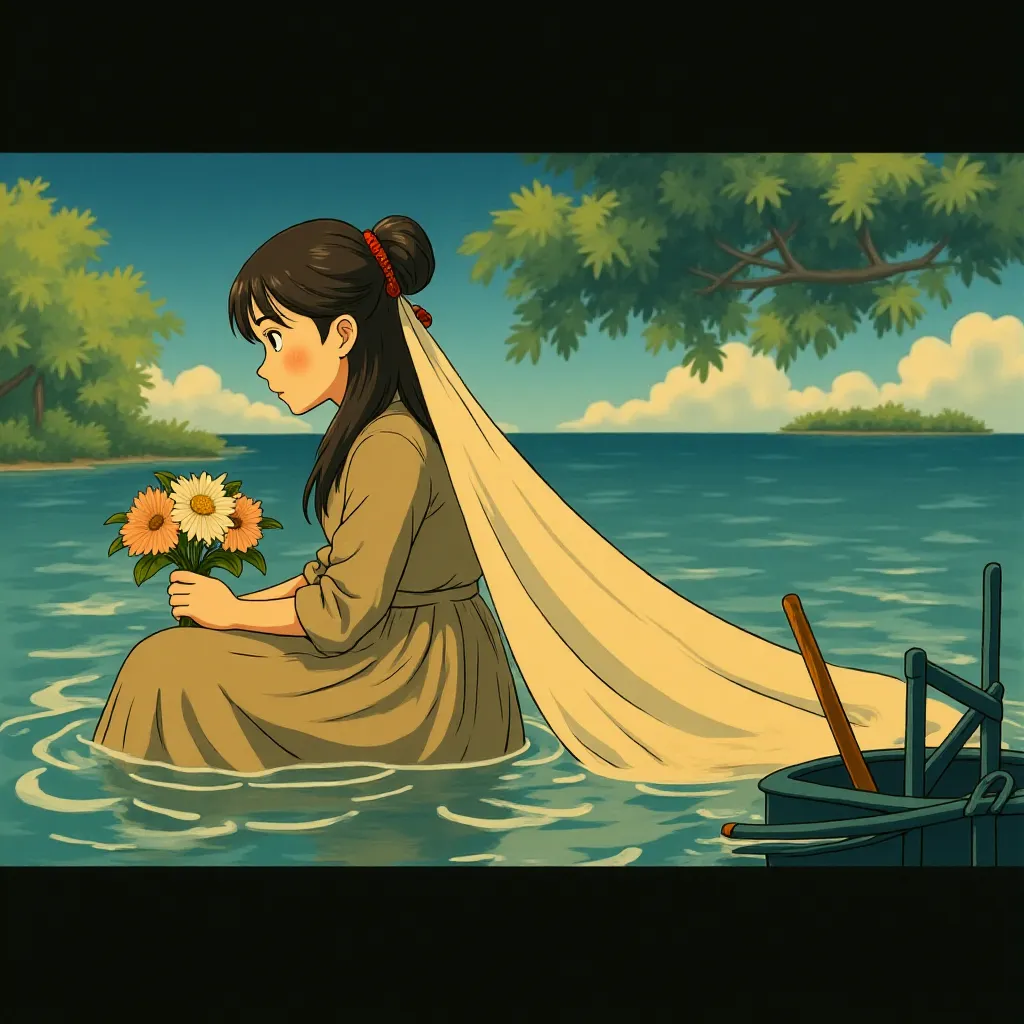 Keira Knightley in Pirates of the Caribbean: Dead Man's Chest (2006) - Anime style