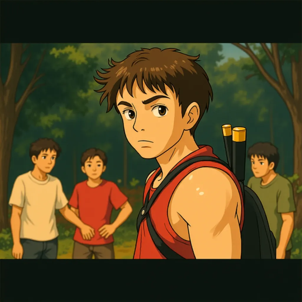 Ryan Reynolds in X-Men Origins: Wolverine (2009) - Anime style