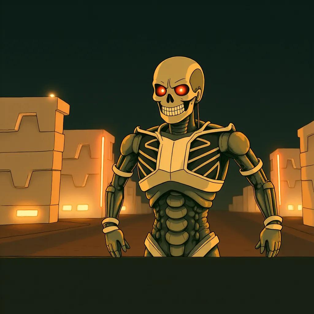 Terminator Genisys (2015) - Anime style