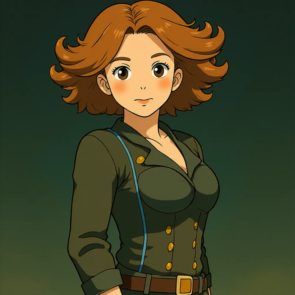 Scarlett Johansson in Avengers: Age of Ultron (2015) - Anime style