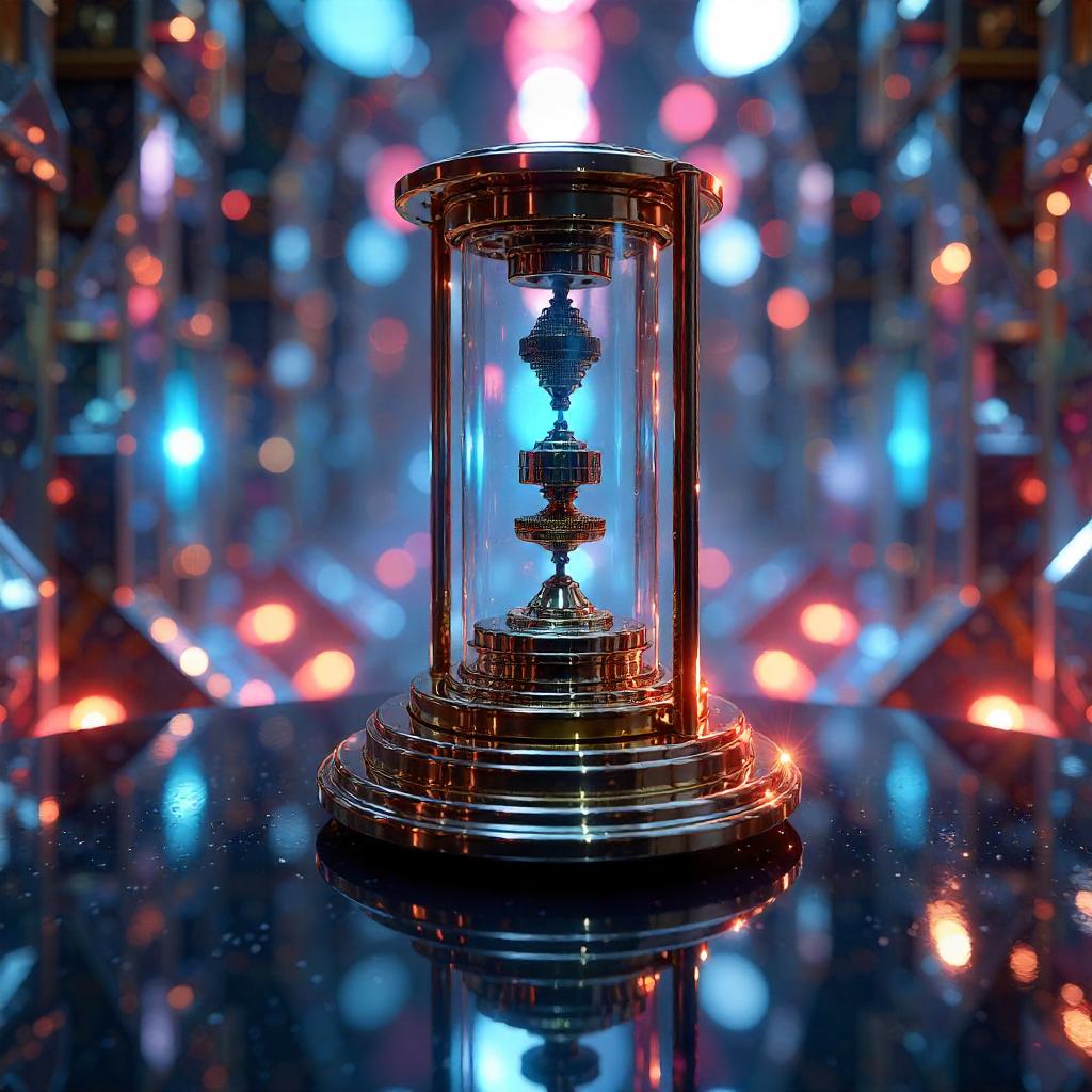 Kaleidoscopic Time Machine—3D Render