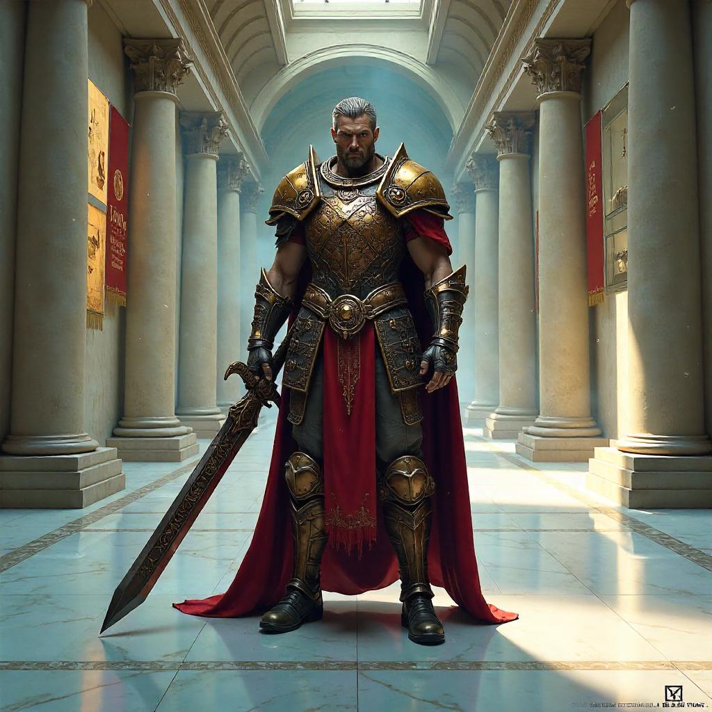 Museum Warrior: Concept Art in a Hushed Gallery