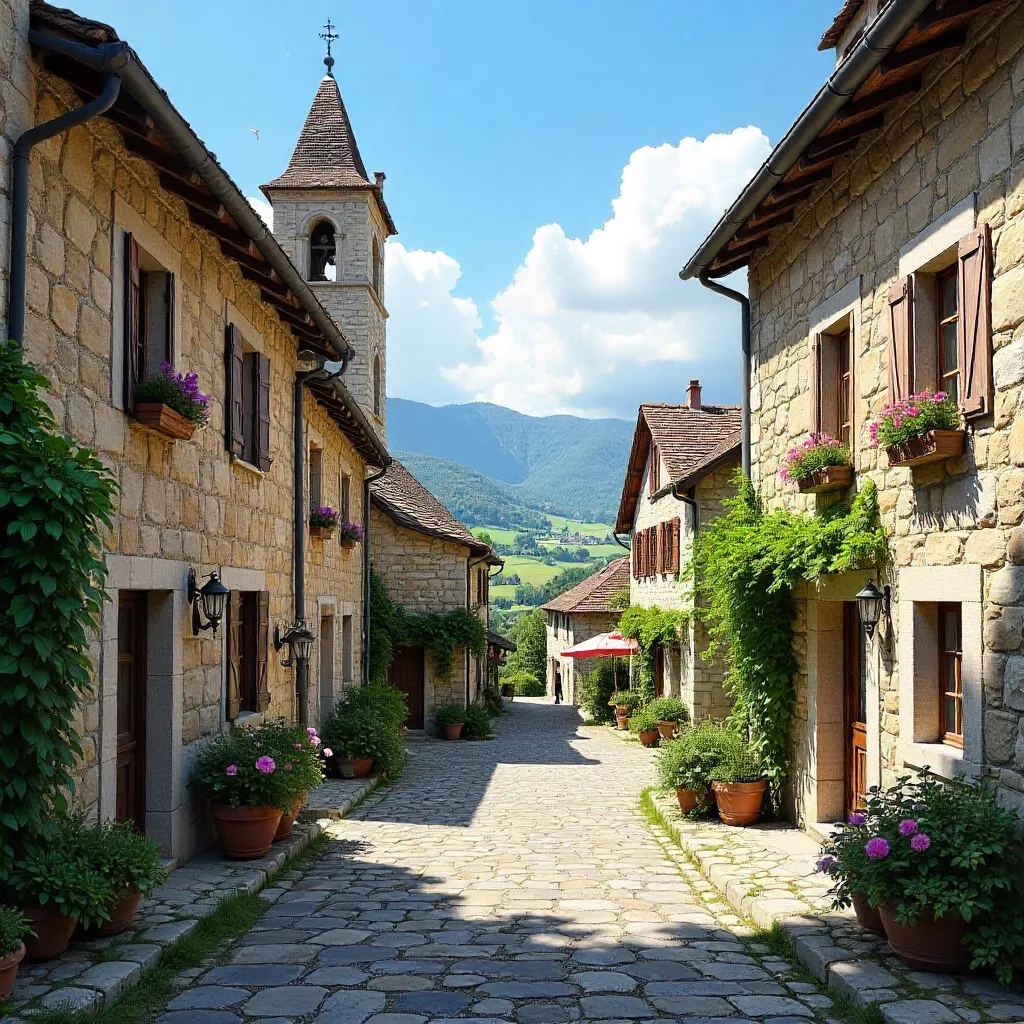 Stone Village Serenity in Auvergne-Rhone-Alpes
