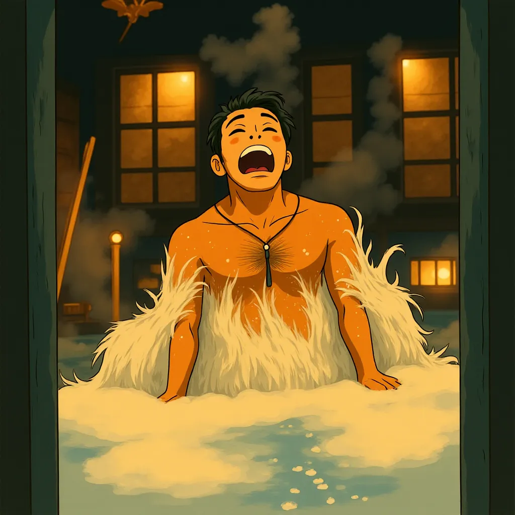 Hugh Jackman in X-Men Origins: Wolverine (2009) - Anime style