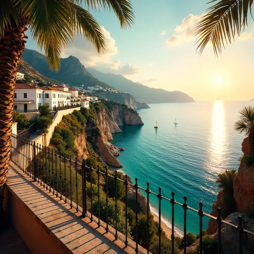 Balcon de Europa Nerja Coastal Panorama