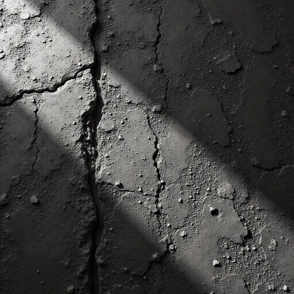 Dynamic Shadow Play on Textured Concrete