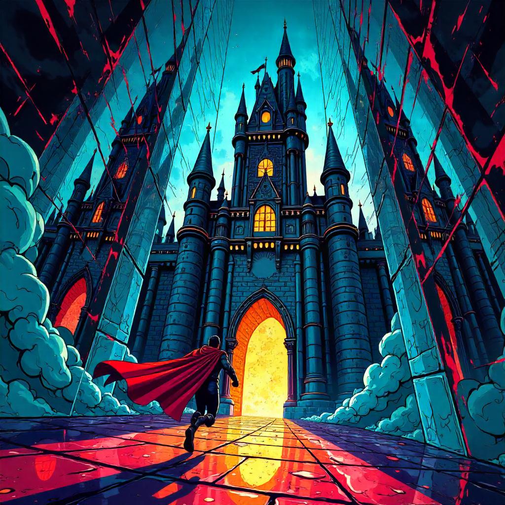 Castle in a Mirror Maze: Comic Adventure