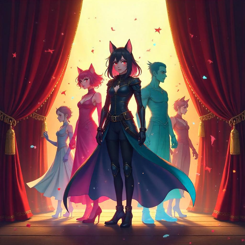 Shapeshifter on Stage: Anime Theater Transformation