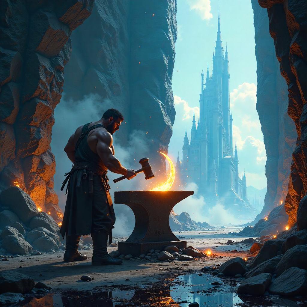 Blacksmith in a Mirror Dimension - Concept Art