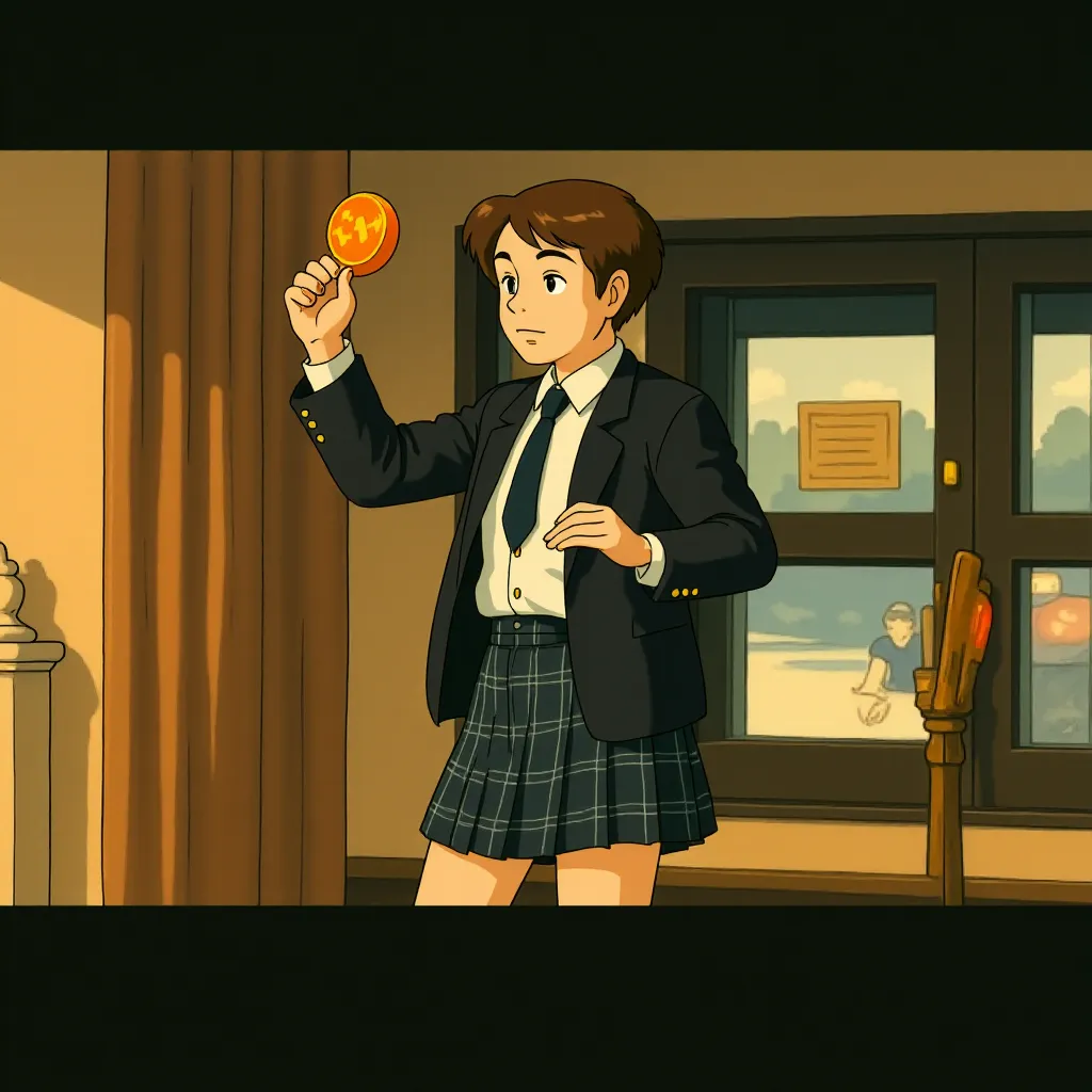 Liam Neeson in The Naked Gun (2025) - Ghibli style