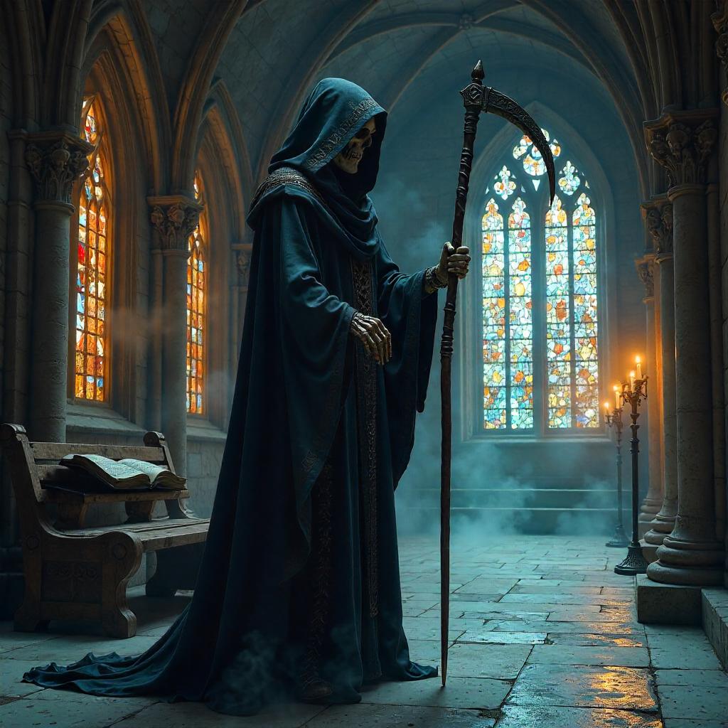 The Reaper in the Silent Monastery