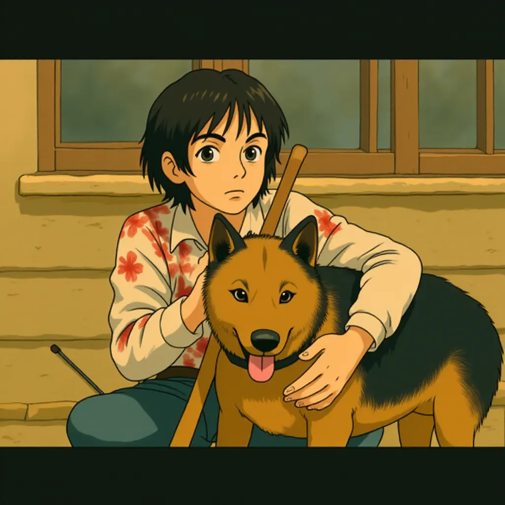 Aaron Stanford in The Hills Have Eyes (2006) - Anime style