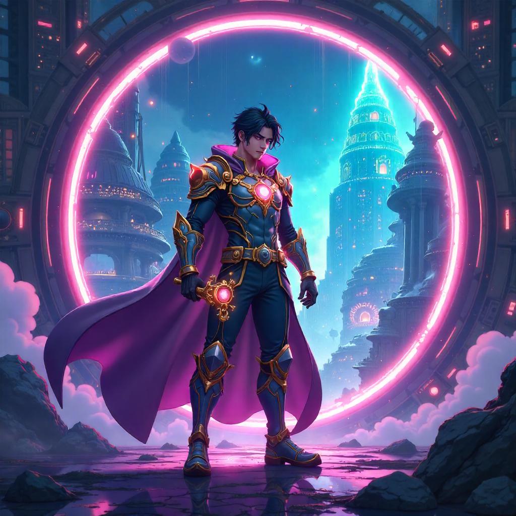 Dimensional Key: Anime Quest in a Gameworld