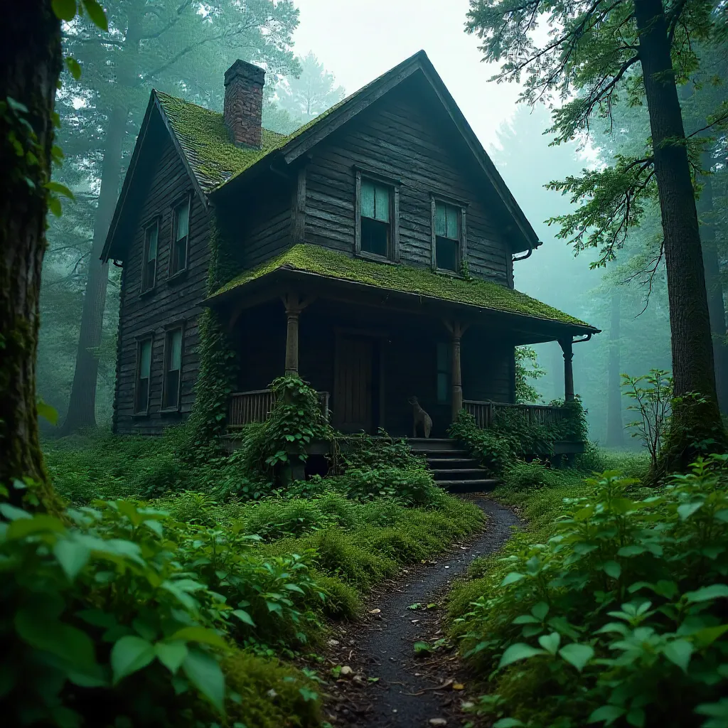 Whispering Abandoned House in the Forest