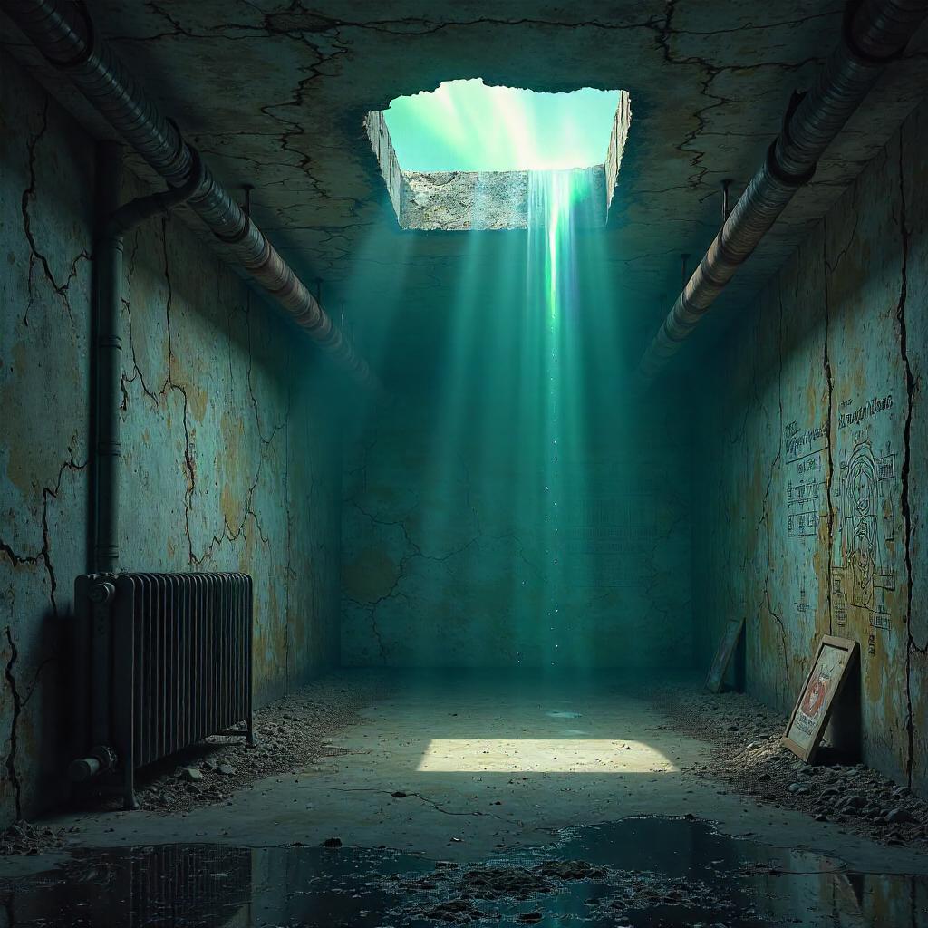 Basement Aurora Concept Art Dreamscape