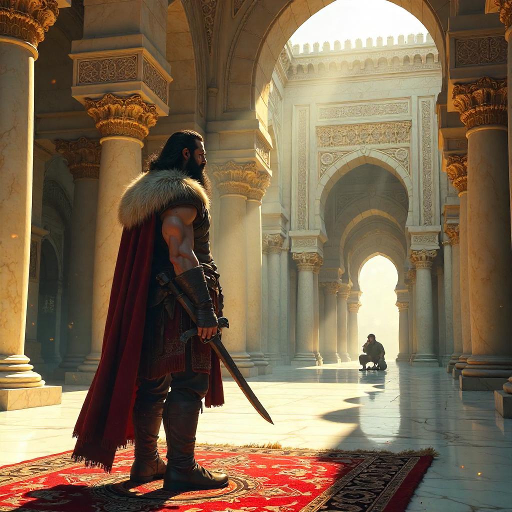 Barbarian in a Mosque: A Photorealistic Encounter