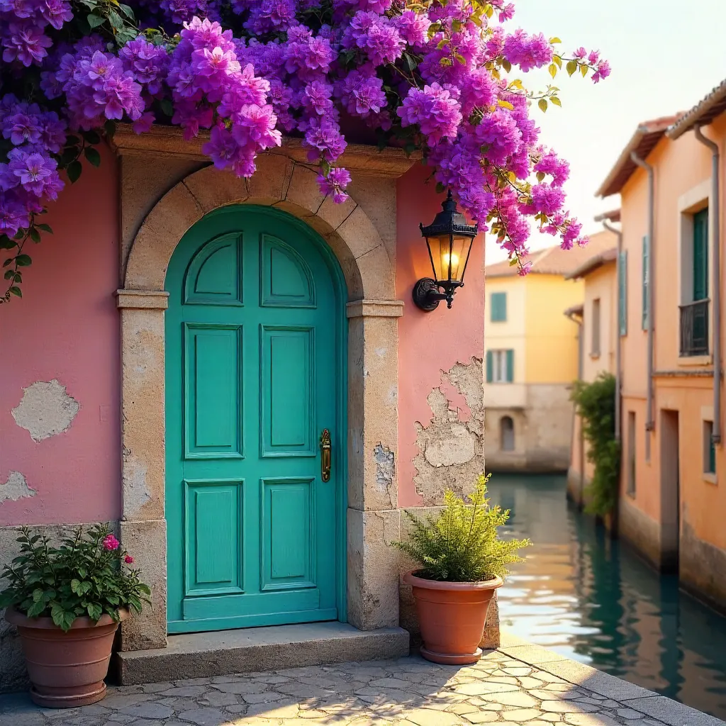 Bougainvillea Doorway in Martigues