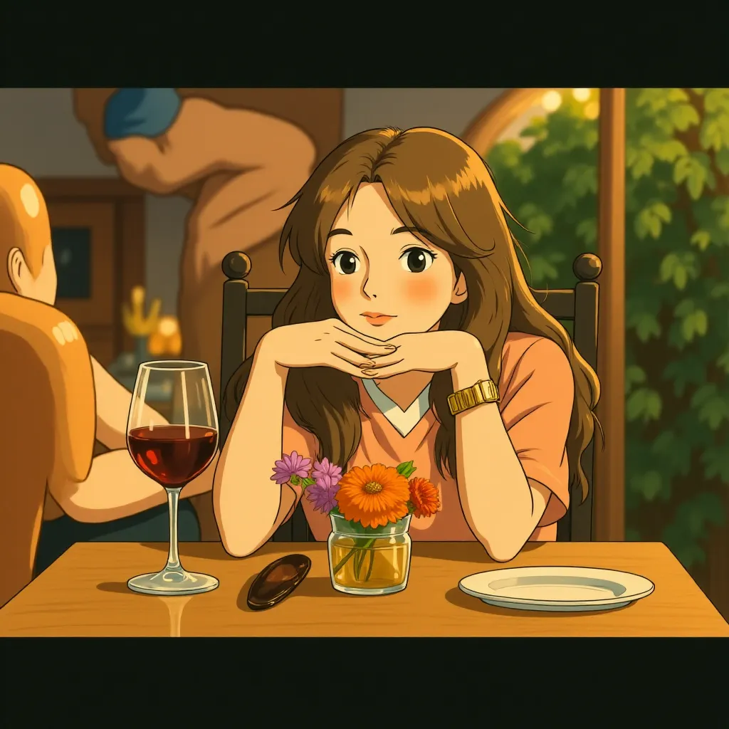 Jennifer Aniston in Just Go with It (2011) - Anime style