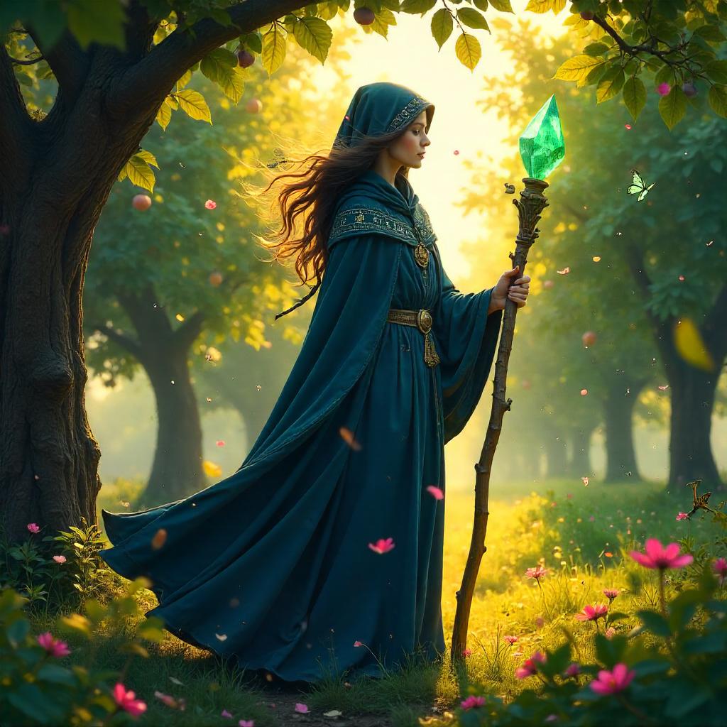 Sorceress of the Orchard: Digital Dream