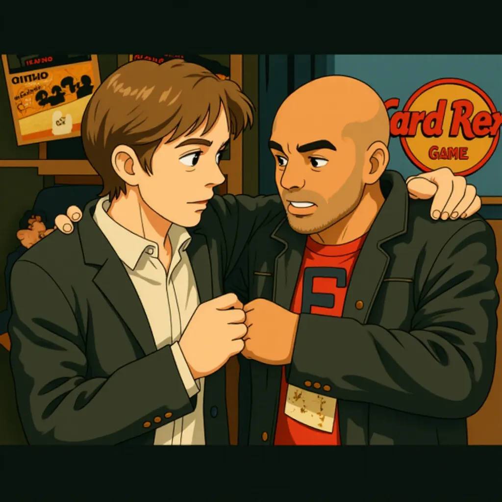 Sharlto Copley and Quinton 'Rampage' Jackson in The A-Team (2010) - Anime style