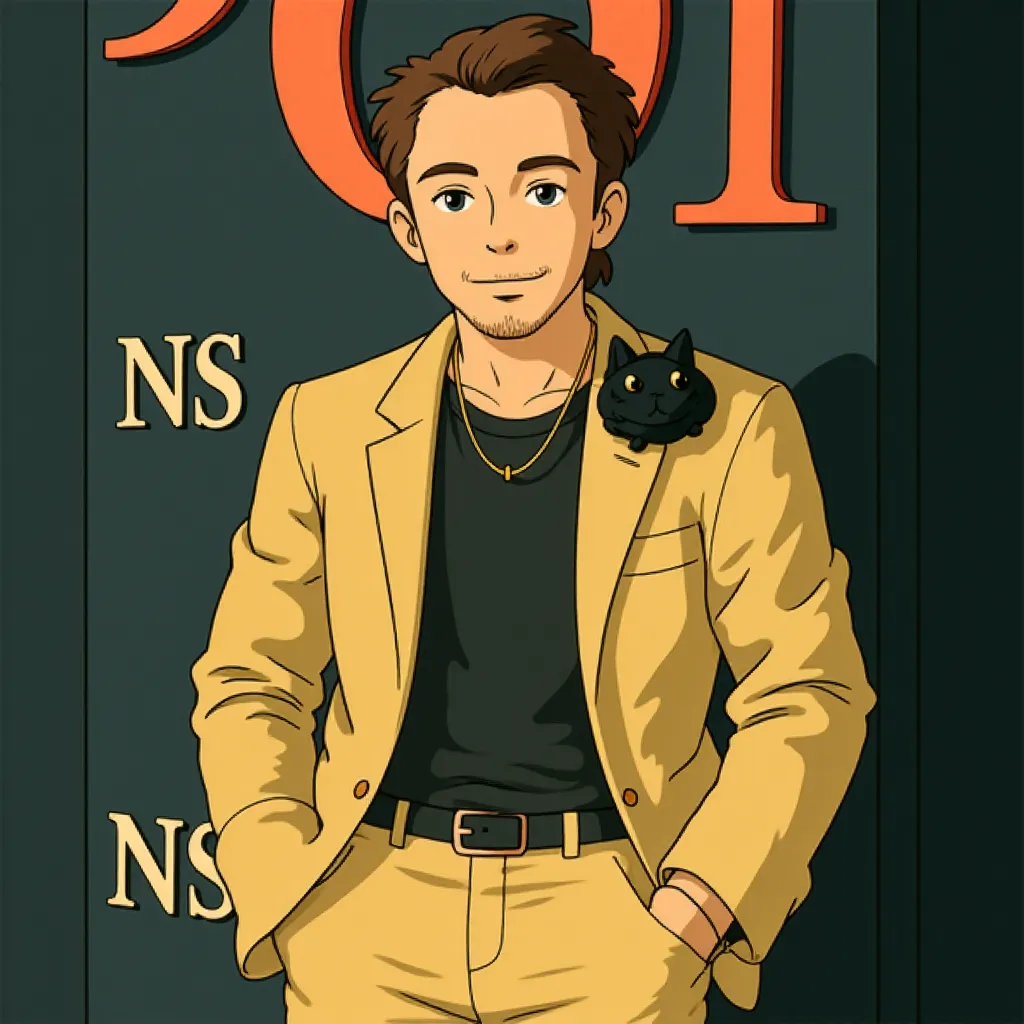 Clayton Farris at an event for Weapons (2025) - Ghibli style