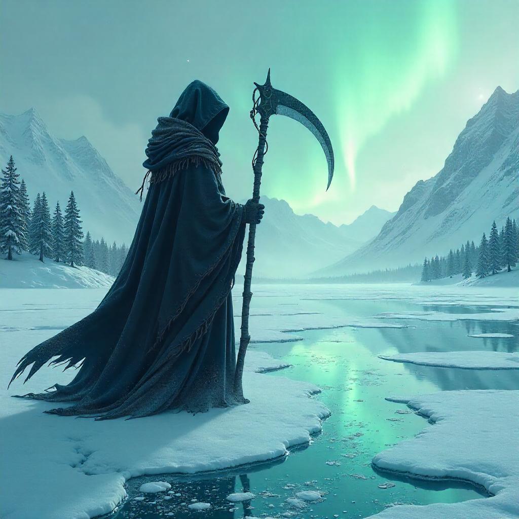 Reaper on a Frozen Lake: Digital Night